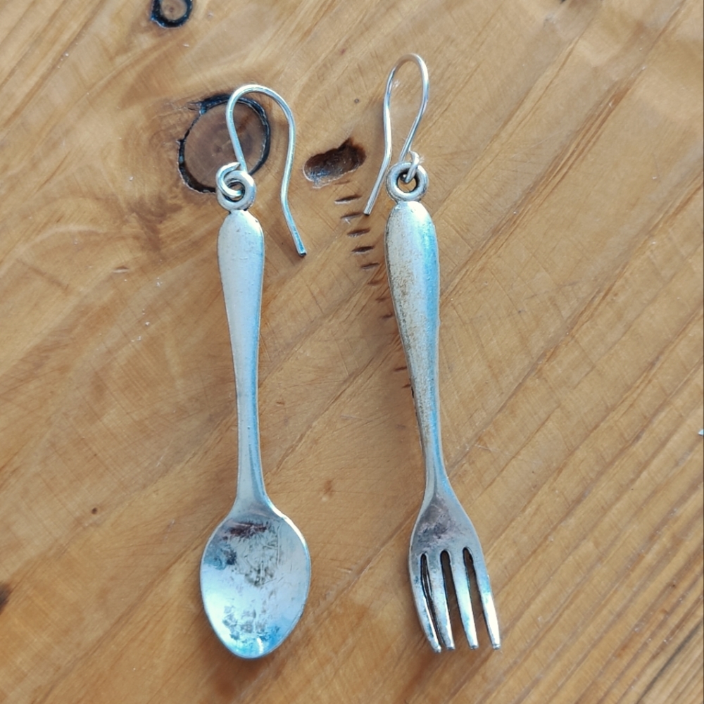 Spoon & Fork Earrings 🍴🥄